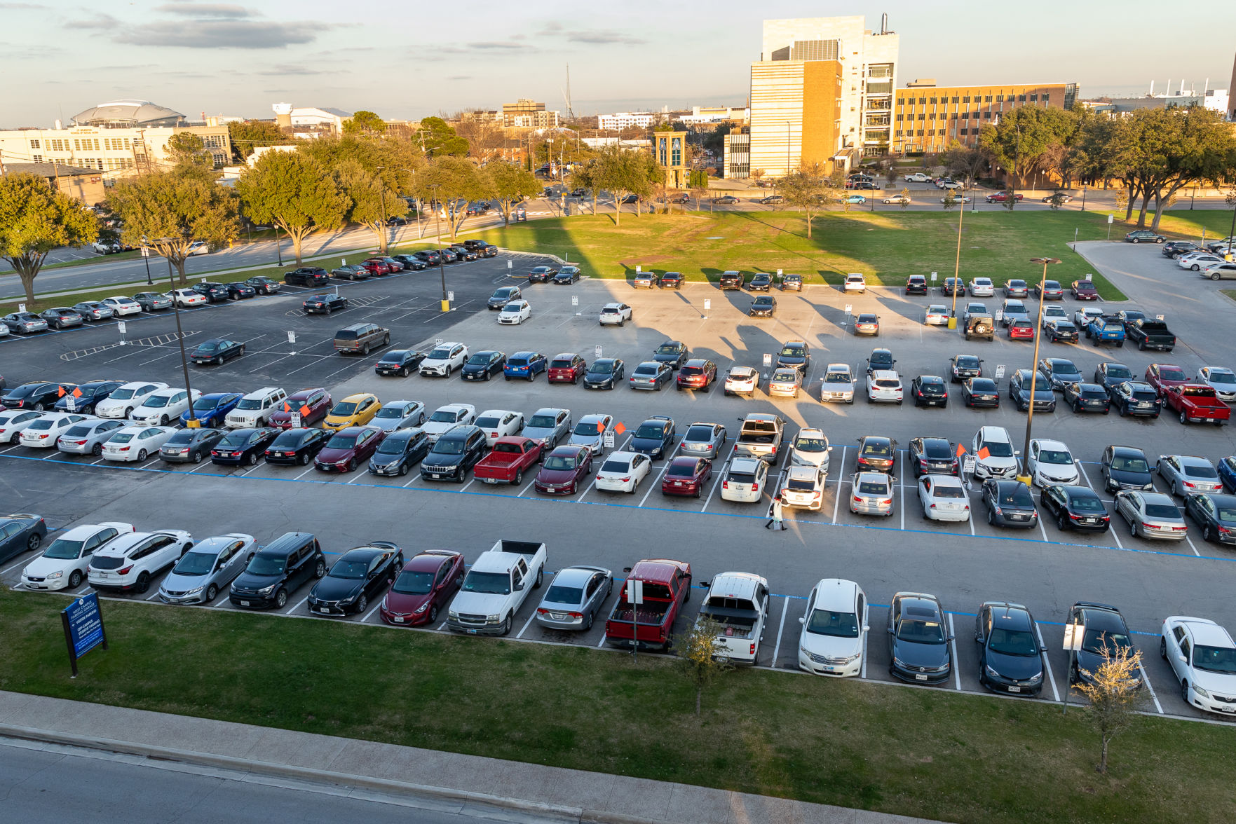 Parking and Transportation Services reallocates 30 spaces on Lot 34 for student parking